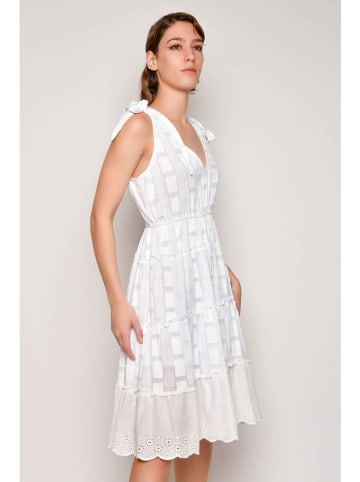 H.H.G. Kleid in Weiß