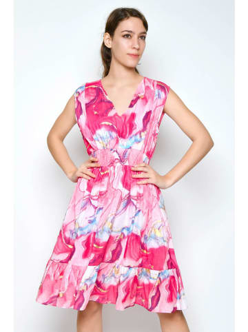 H.H.G. Kleid in Rosa/ Pink/ Hellblau
