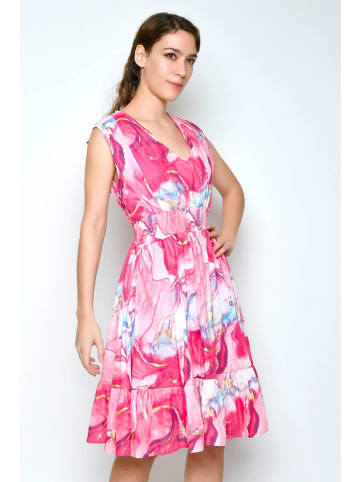 H.H.G. Jurk lichtroze/roze/lichtblauw