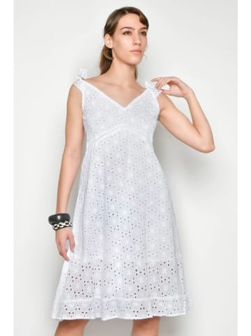 H.H.G. Kleid in Weiß