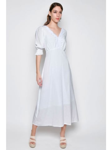 H.H.G. Kleid in Weiß