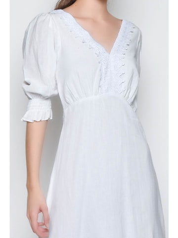 Tarifa Kleid in Weiß
