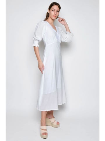 H.H.G. Kleid in Weiß