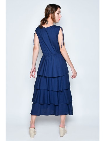 Tarifa Kleid in Dunkelblau