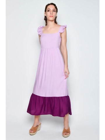 H.H.G. Kleid in Lila/ Aubergine