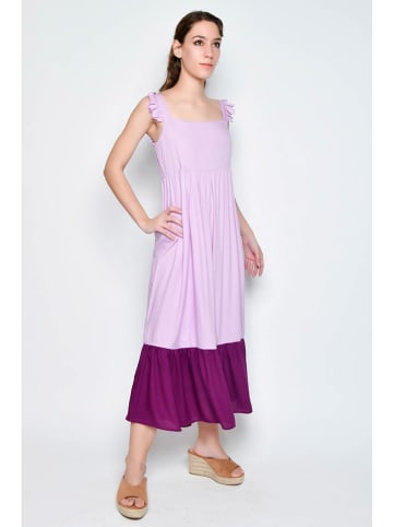 H.H.G. Kleid in Lila/ Aubergine