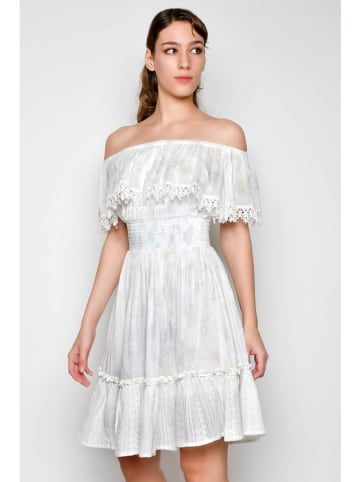 H.H.G. Kleid in Creme