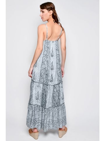 H.H.G. Kleid in Blau/ Grau