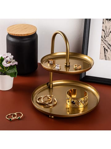 Scandinavia Concept Miska dekoracyjna w kolorze złotym - wys. 21 x Ø 20 cm