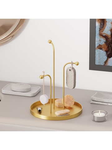 Scandinavia Concept Decoschaal goudkleurig - (H)27 x Ø 20,5 cm