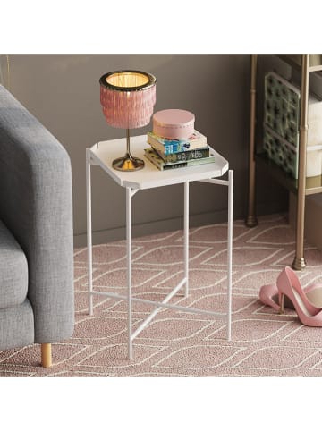 Scandinavia Concept Beistelltisch in Weiß - (B)46 x (H)56 x (T)46 cm