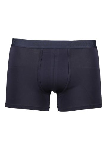 Scotch & Soda 2er-Set Boxershorts in Creme/ Dunkelblau