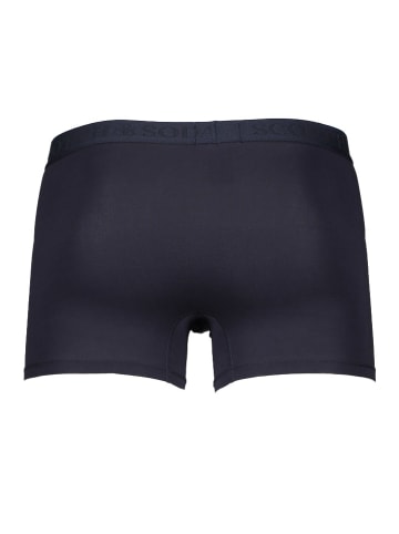 Scotch & Soda 2er-Set Boxershorts in Creme/ Dunkelblau