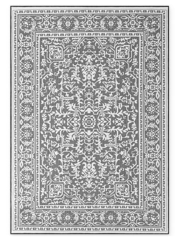 NORTHRUGS Outdoor-Wendeteppich "Kona" in Schwarz/ Weiß
