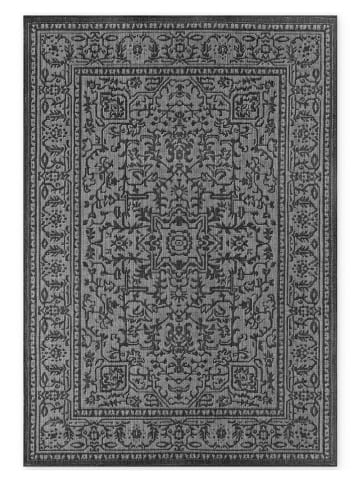 NORTHRUGS Outdoor-Wendeteppich "Kona" in Schwarz/ Weiß