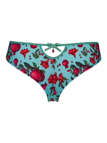 Marlies Dekkers Slip turquoise/rood
