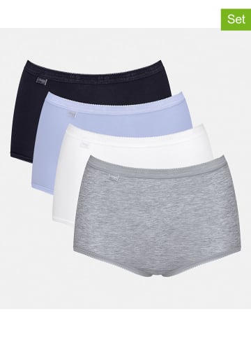 Sloggi 4er-Set: Taillenpantys in Bunt