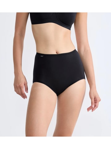 Sloggi Pełne figi high waist w kolorze czarnym