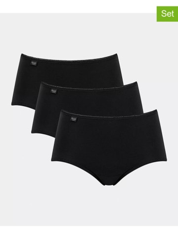 Sloggi 3er-Set: Pantys in Schwarz