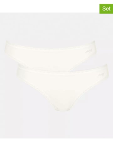 Sloggi 2er-Set: Slips "Go" in Creme