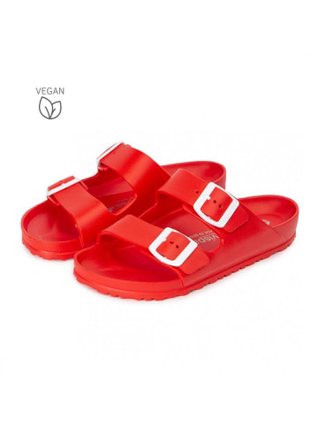 Avispas Pantoletten "Coachella" in Rot