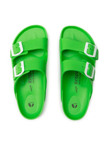 Avispas Slippers "Coachella" groen