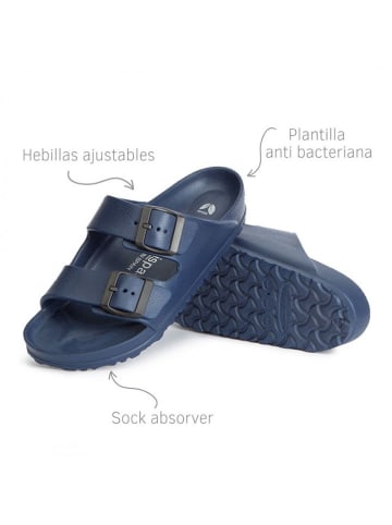 Avispas Pantoletten "Coachella" in Dunkelblau