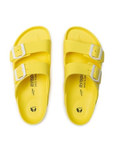 Avispas Slippers "Coachella" geel