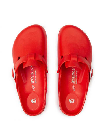 Avispas Clogs "Desalia" in Rot