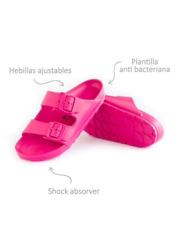 Avispas Pantoletten "Coachella" in Pink