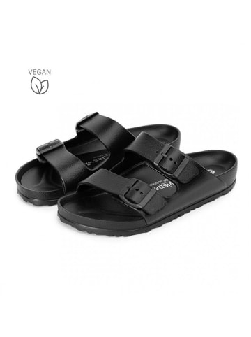 Avispas Pantoletten "Coachella" in Schwarz