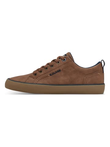 s.Oliver Sneakers in Hellbraun