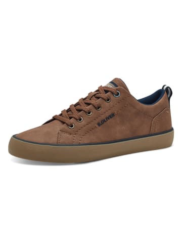 s.Oliver Sneakers in Hellbraun
