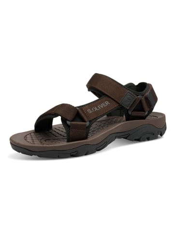 s.Oliver Sandalen in Braun