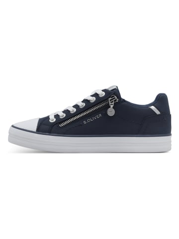 s.Oliver Sneakersy w kolorze granatowym