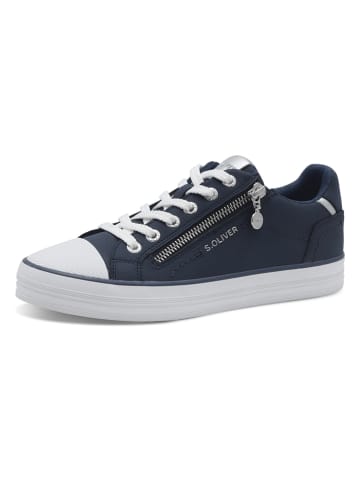 s.Oliver Sneakersy w kolorze granatowym