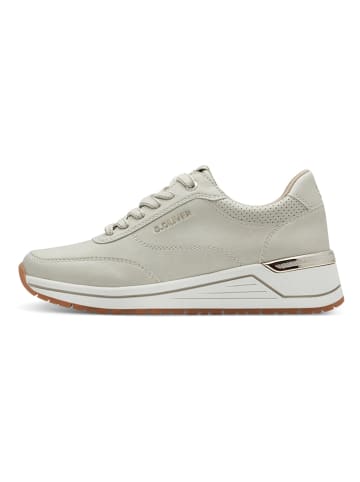 s.Oliver Sneakersy w kolorze beżowym