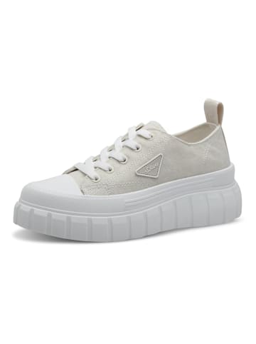 s.Oliver Sneakersy w kolorze beżowo-białym