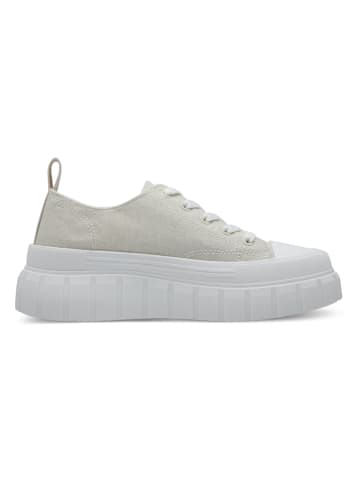 s.Oliver Sneakersy w kolorze beżowo-białym