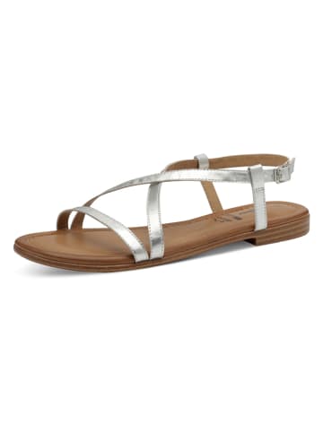 s.Oliverrrrr Leren sandalen zilverkleurig