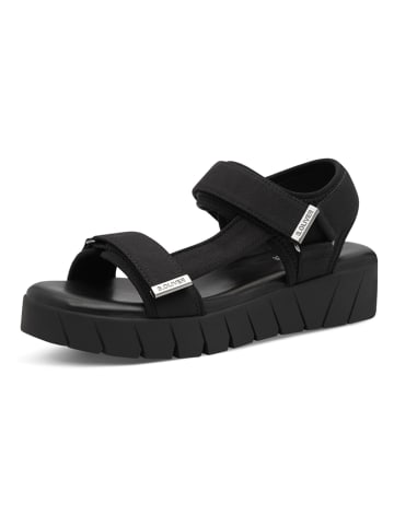 s.Oliver Sandalen in Schwarz