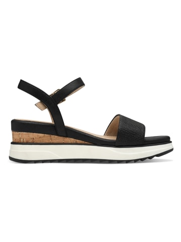 s.Oliver Sleehaksandalen zwart