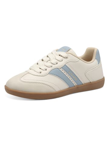 s.Oliver Sneakersy w kolorze beżowo-błękitno-białym
