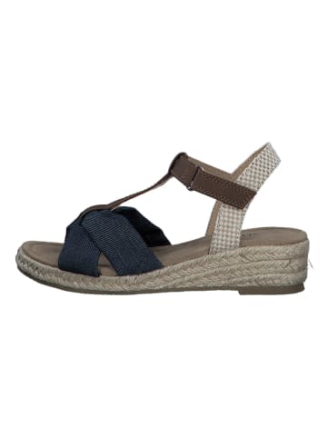 s.Oliver Sleehaksandalen donkerblauw