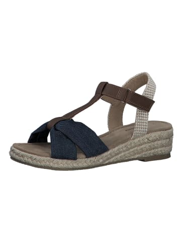 s.Oliver Sleehaksandalen donkerblauw