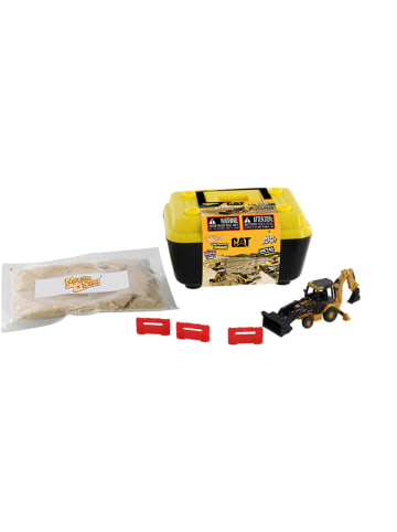 Carrera Metalen bouwvoertuig "Caterpillar" met accessoires geel - vanaf 6 jaar