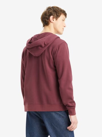 Levi's Sweatjacke in Dunkelrot