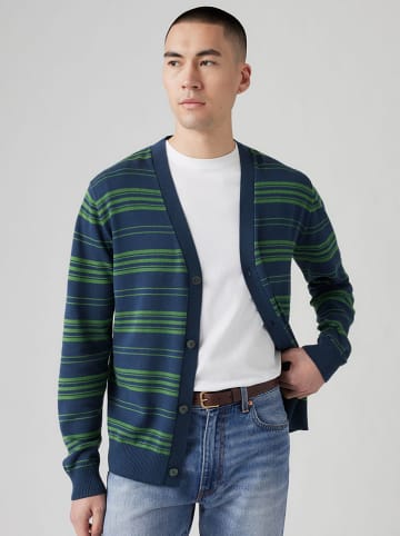 Levi's Kardigan w kolorze granatowo-zielonym