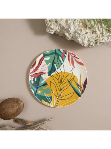 Garden Spirit 6er-Set: Speiseteller ''Paradis Exotique'' in Bunt - Ø 26 cm