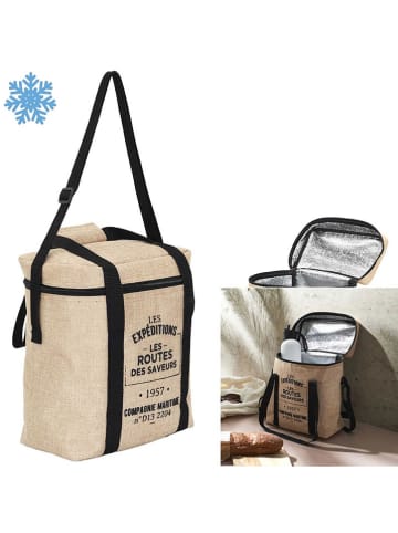 Garden Spirit Kühltasche in Beige - (B)25 x (H)30 x (T)14 cm